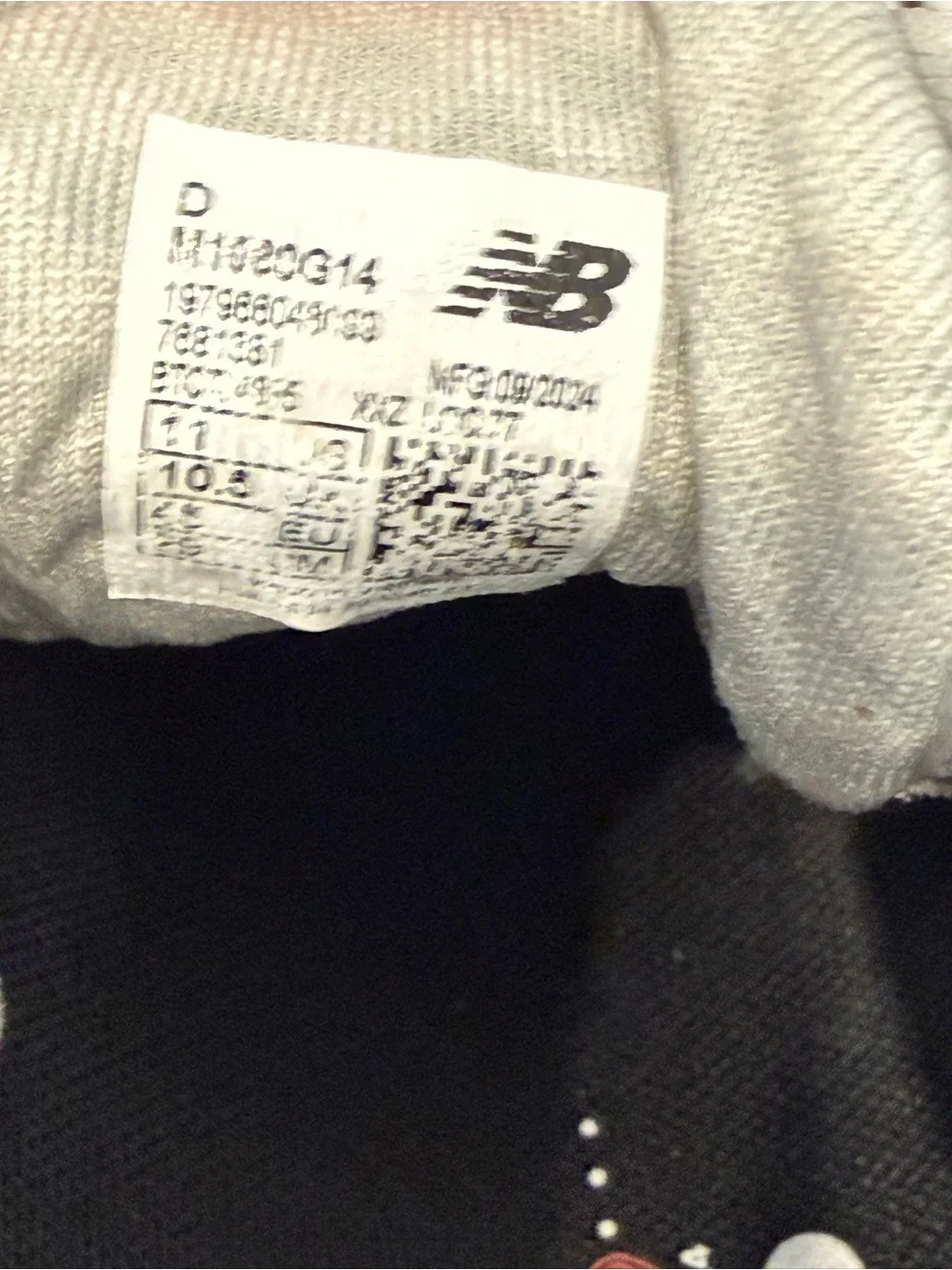 New Balance Men's Fresh Foam X 1080 v14 Gray/White - Size 11